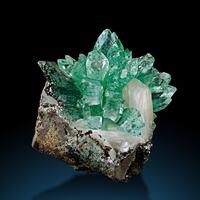 Fluorapophyllite With Stilbite