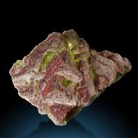 Fluorite With Quartz & Hematite