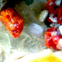 Realgar & Fluorite