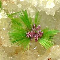 Agardite-(Ce) & Cuprite