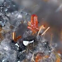Cassiterite & Hematite