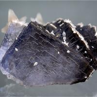 Fluorite With Calcite