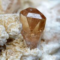 Topaz With Quartz