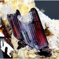 Brookite With Quartz