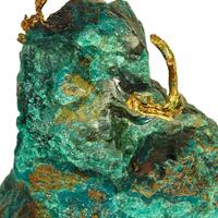 Gold & Chrysocolla