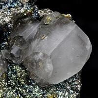 Calcite On Pyrite