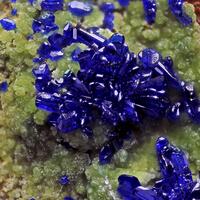 Azurite & Olivenite