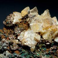 Smithsonite Psm Cerussite Quartz & Malachite