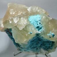 Calcite Shattuckite With Plancheite