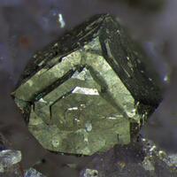 Pyrite On Amethyst