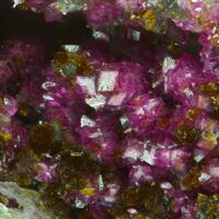 Spherocobaltite Cobaltlotharmeyerite Roselite & Austinite