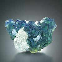 Fluorite With Quartz