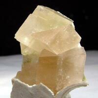 Calcite With Zincian Shell