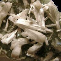 Mesolite On Prehnite