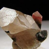 Tourmaline Var Liddicoatite & Quartz