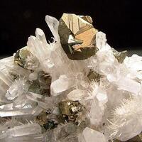 Chalcopyrite & Quartz