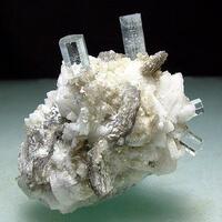 Aquamarine Muscovite & Albite