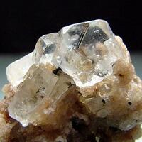 Goshenite With Tantalite & Spodumene