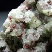 Native Copper & Prehnite