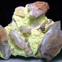 Autunite & Quartz