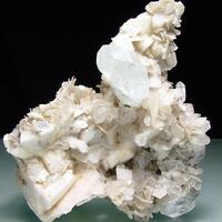 Beryl With Muscovite & Quartz