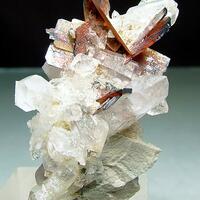 Brookite & Quartz