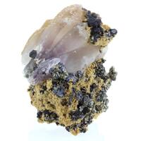 Amethyst Siderite Pyrite & Sphalerite