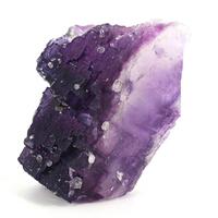 Fluorite With Calcite