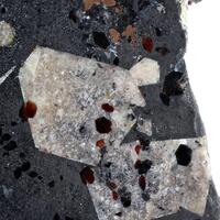 Harkerite Native Copper & Hematite