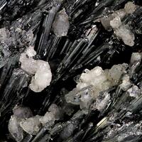 Stibnite & Calcite