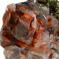 Calcite With Blister Copper Psm Chalcocite