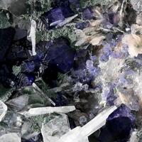 Fluorite Baryte & Quartz