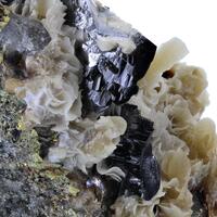 Wolframite & Calcite