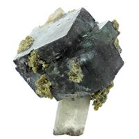 Fluorite On Quartz