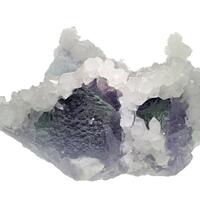 Fluorite With Quartz