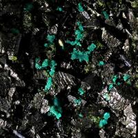 Libethenite & Pseudomalachite