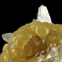 Colemanite On Calcite