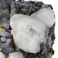 Calcite With Magnetite & Epidote