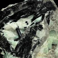 Amazonite & Schorl