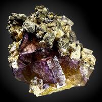 Fluorite Chalcopyrite & Dolomite