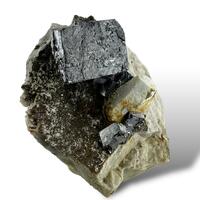 Galena with Calcite