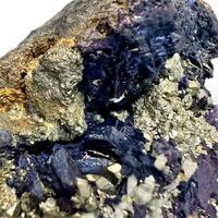 Covellite & Pyrite