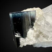 Quartz Muscovite & Indicolite