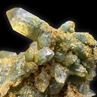Quartz With Chlorite Inclusions