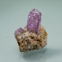 Amethyst With Calcite