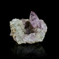 Amethyst With Calcite