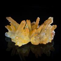 Quartz With Calcite & Limonite