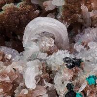 Selenite Chrysocolla & Psilomelane