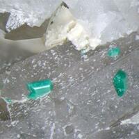 Torbernite & Quartz