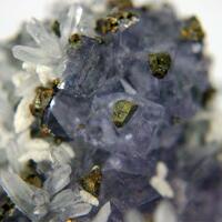 Fluorite Chalcopyrite Quartz & Calcite